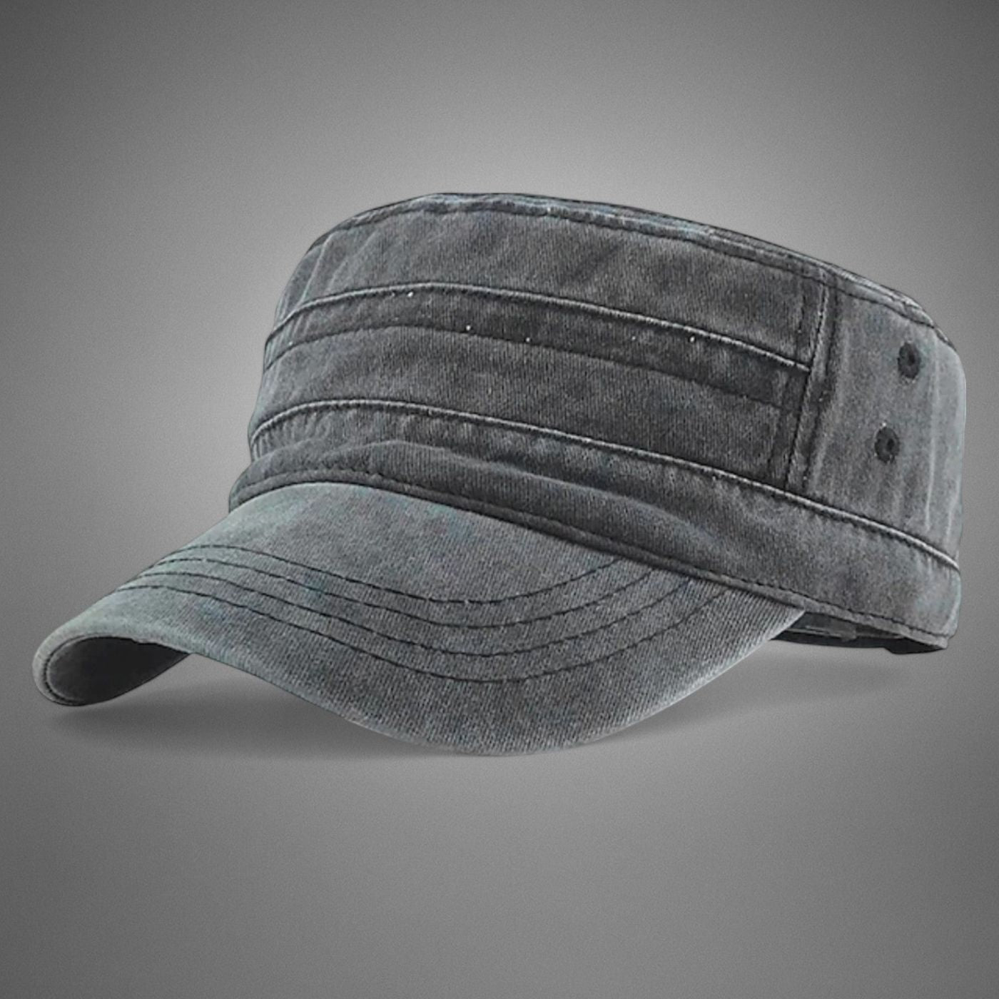 Andre™ - Vintage Flat Top Militærlue