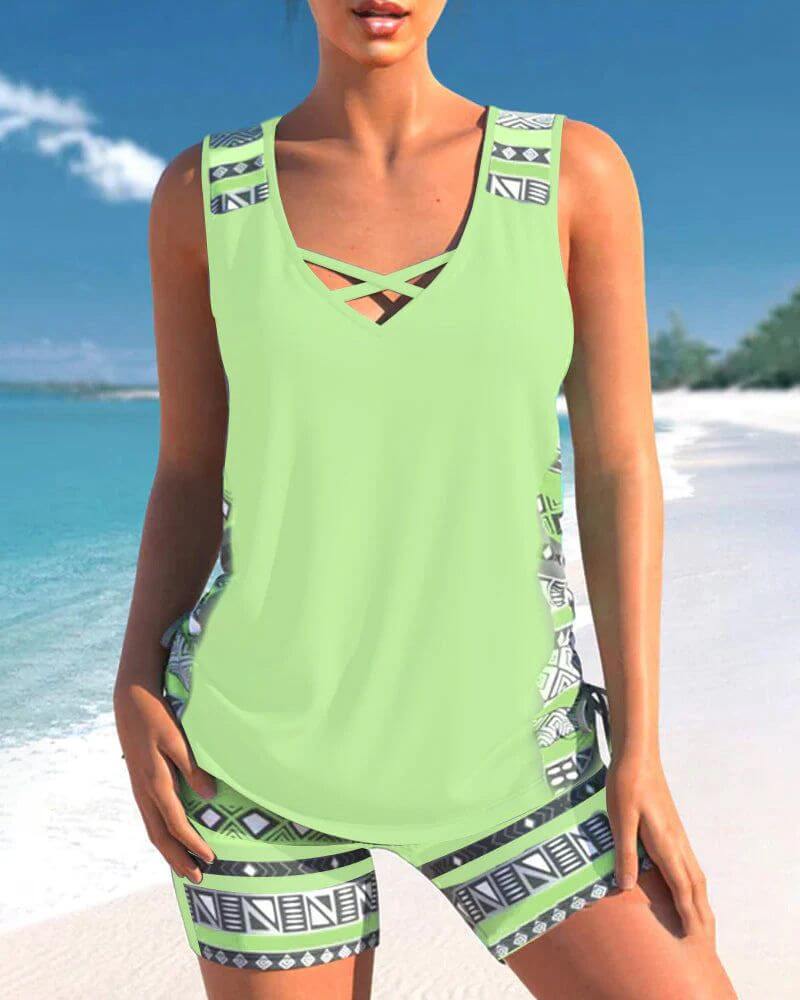 Anika™ - Premium Tankini-badedraktsett