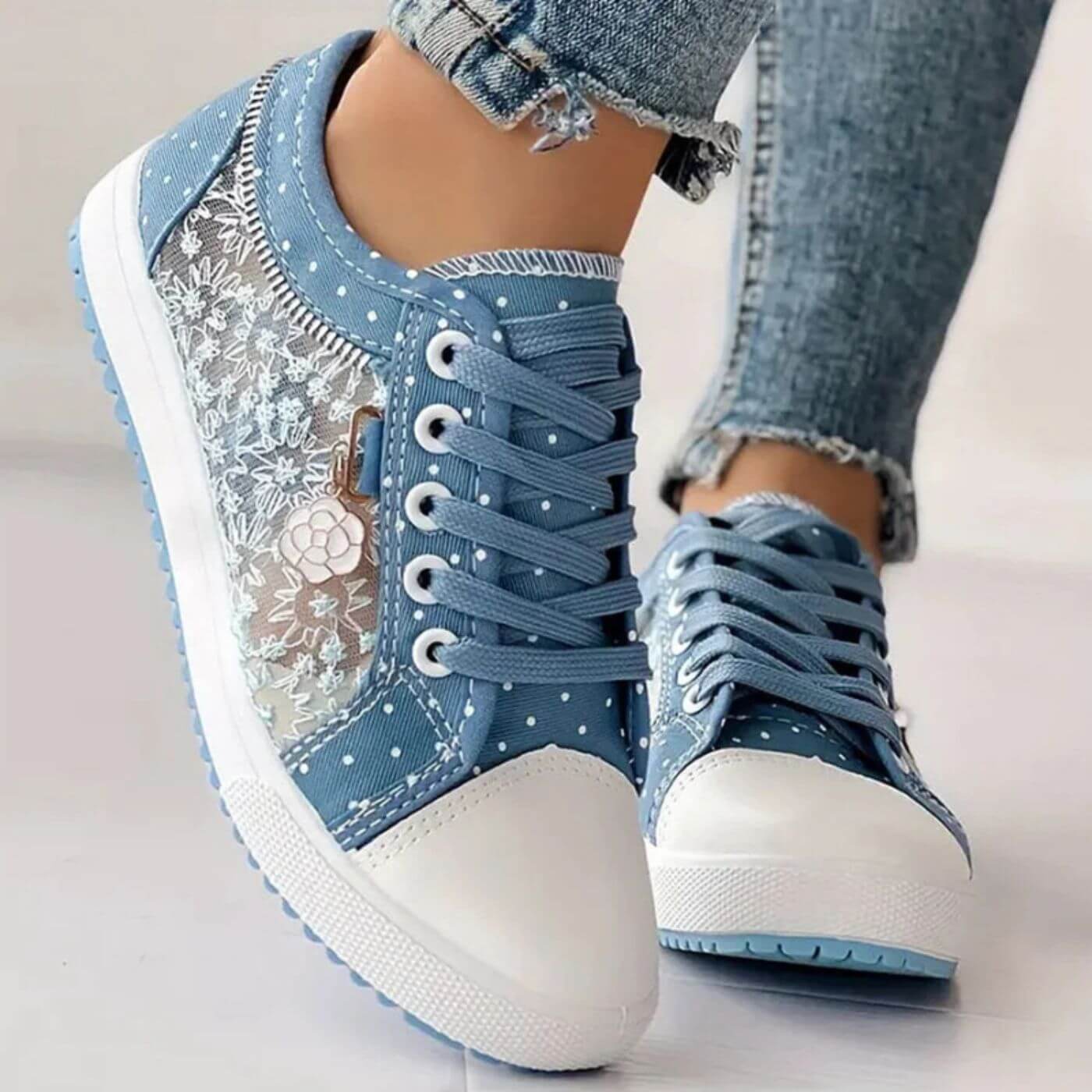 Carina™ – Ortopediske Komfortsneakers
