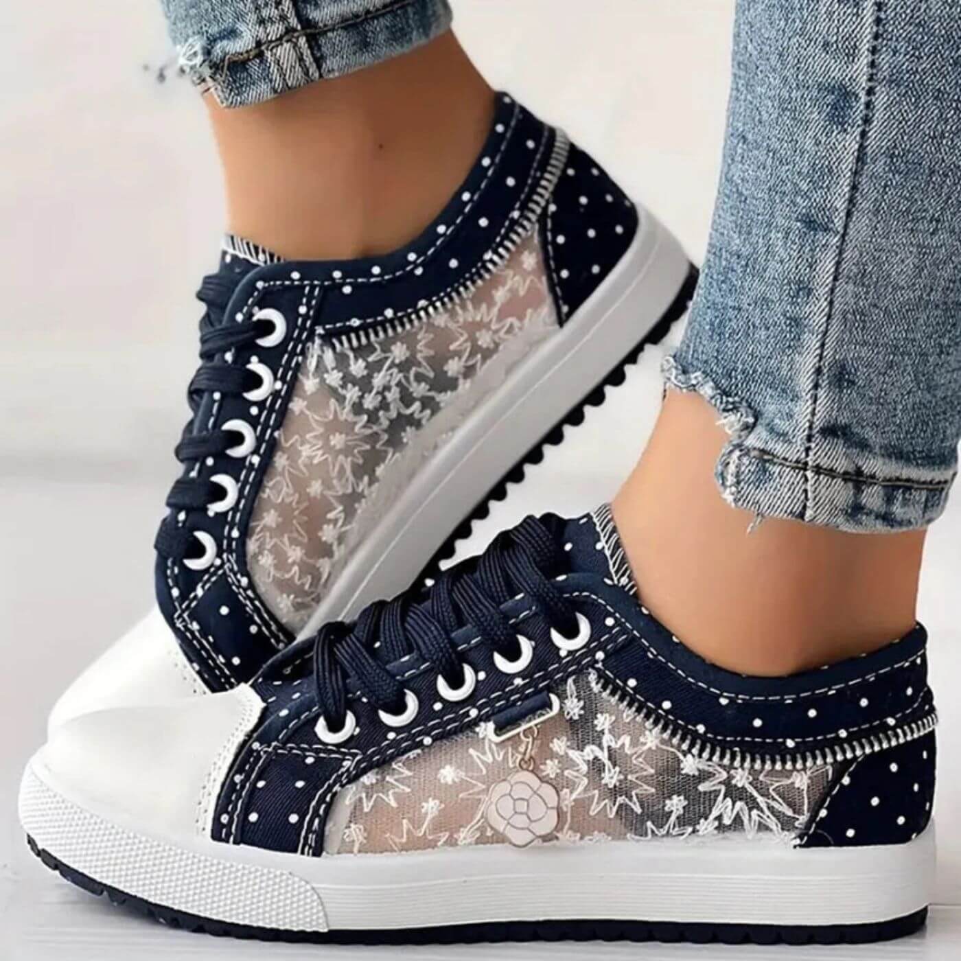 Carina™ – Ortopediske Komfortsneakers