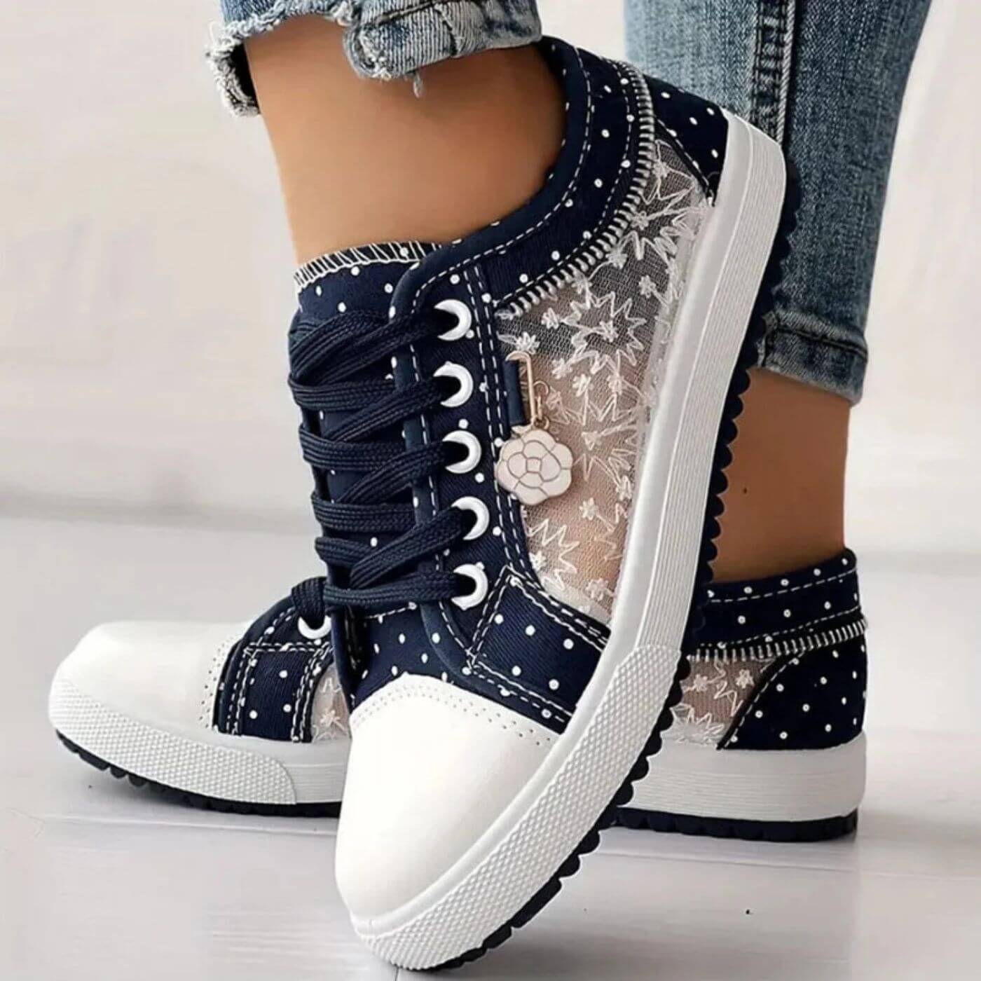Carina™ – Ortopediske Komfortsneakers