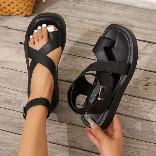 Britta™ – Ortopediske Sandaler med Tåstropp